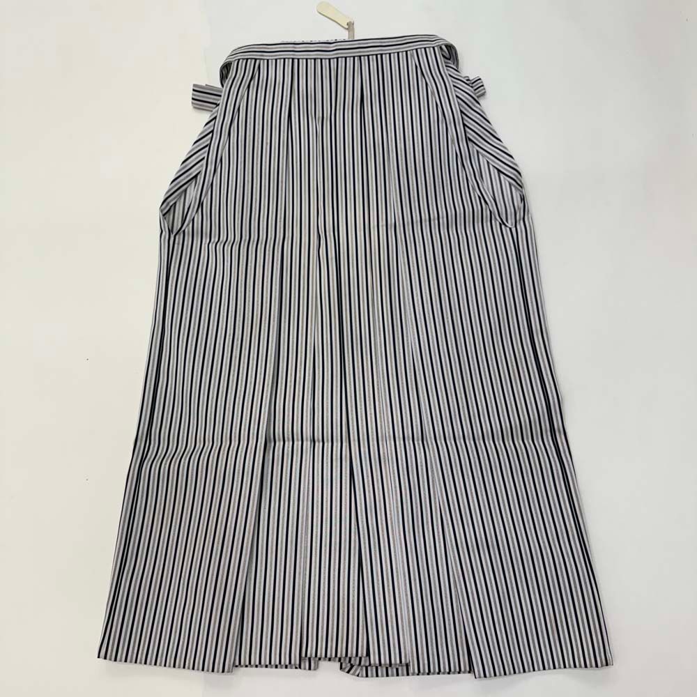 平和屋着物男性 行灯袴 縞 正絹 逸品 CAAW0112ev