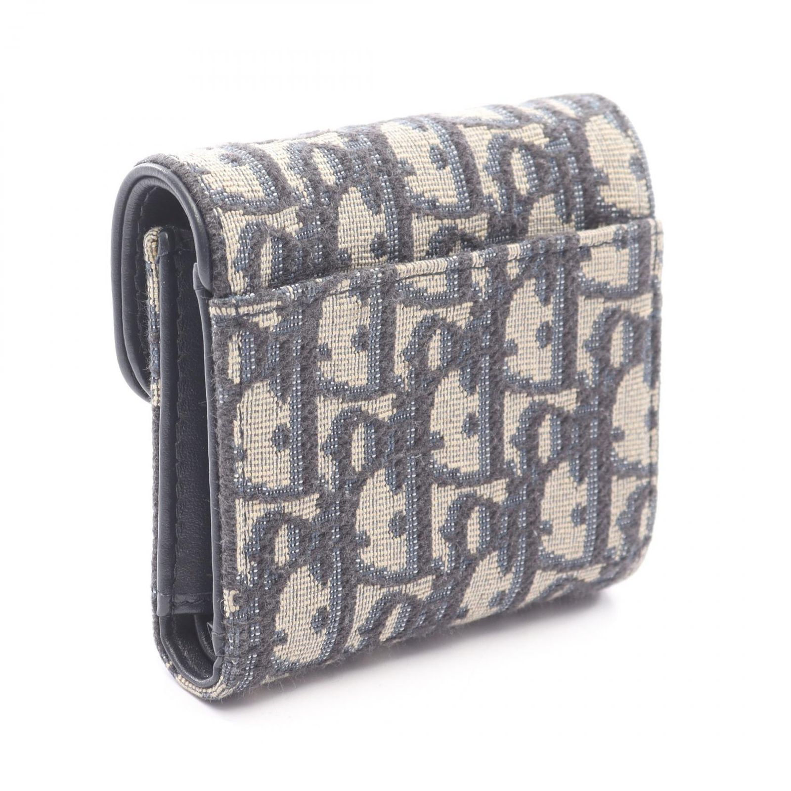 Dior ディオール SADDLE サドル オブリーク 三つ折り財布