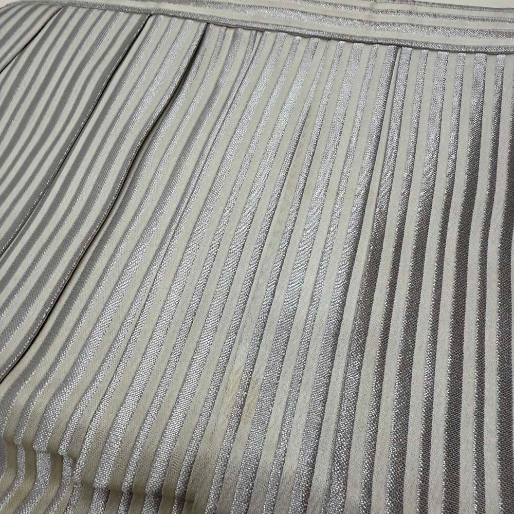 平和屋着物□極上 男性 創業100年 毘龍織 安部吉 馬乗り袴 縞 逸品 未  