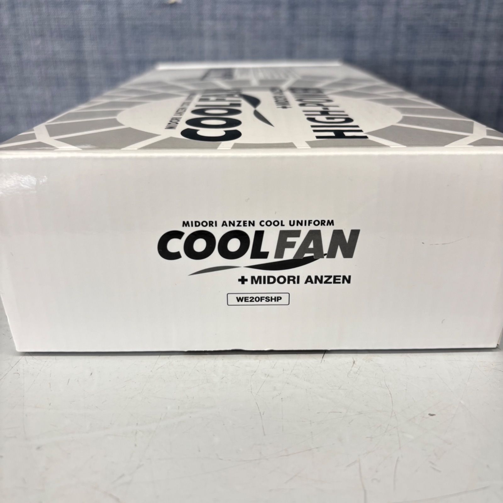 ミドリ安全 ミドリアンゼン クールファン用 ハイパワー ファン バッテリー セット WE20FSHP クールファン 箱入り