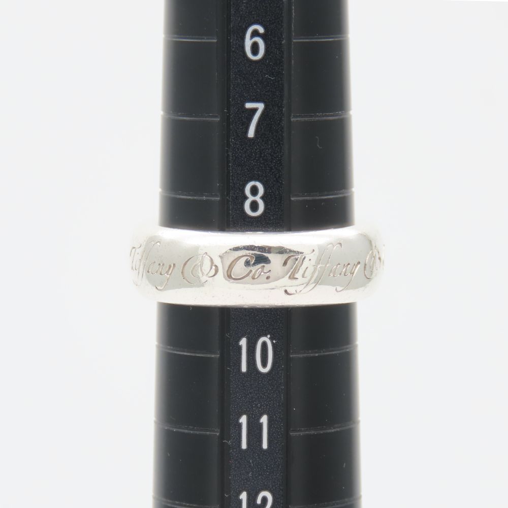 TIFFANY&Co. ティファニー ノーツナローリング シルバー925 10号