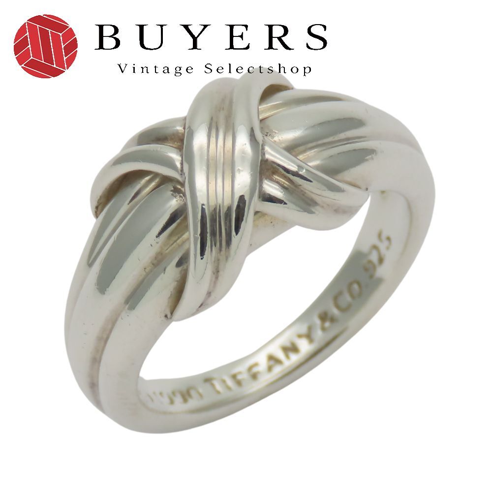 ティファニー リング 指輪 シグネチャー シルバー925 約g シルバー レディース 女性 TIFFANY-Co