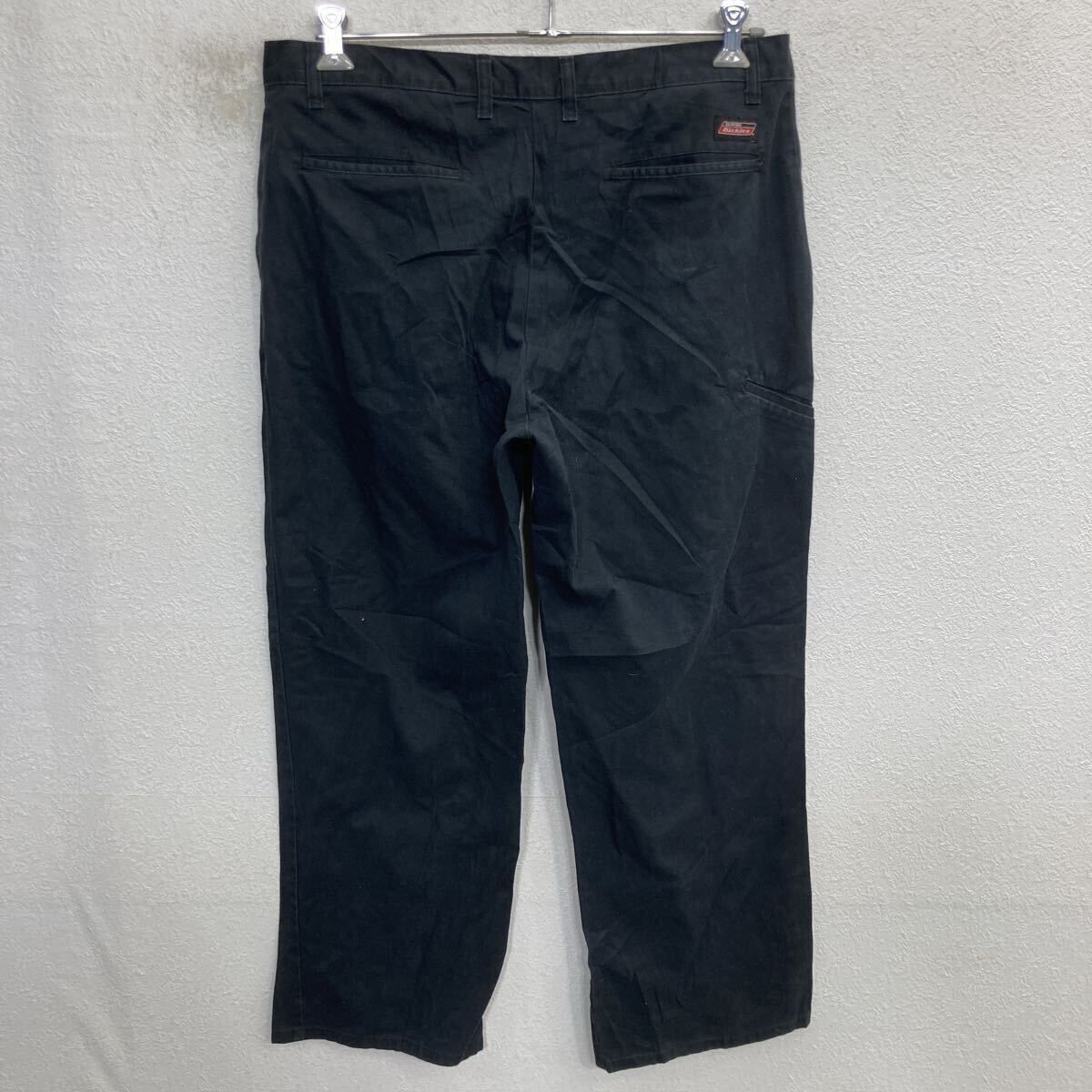 Dickies ワークパンツ XL～ ブラック ディッキーズ ジップアップ ワーク 無地 ビッグサイズ ボトムス 2511-55