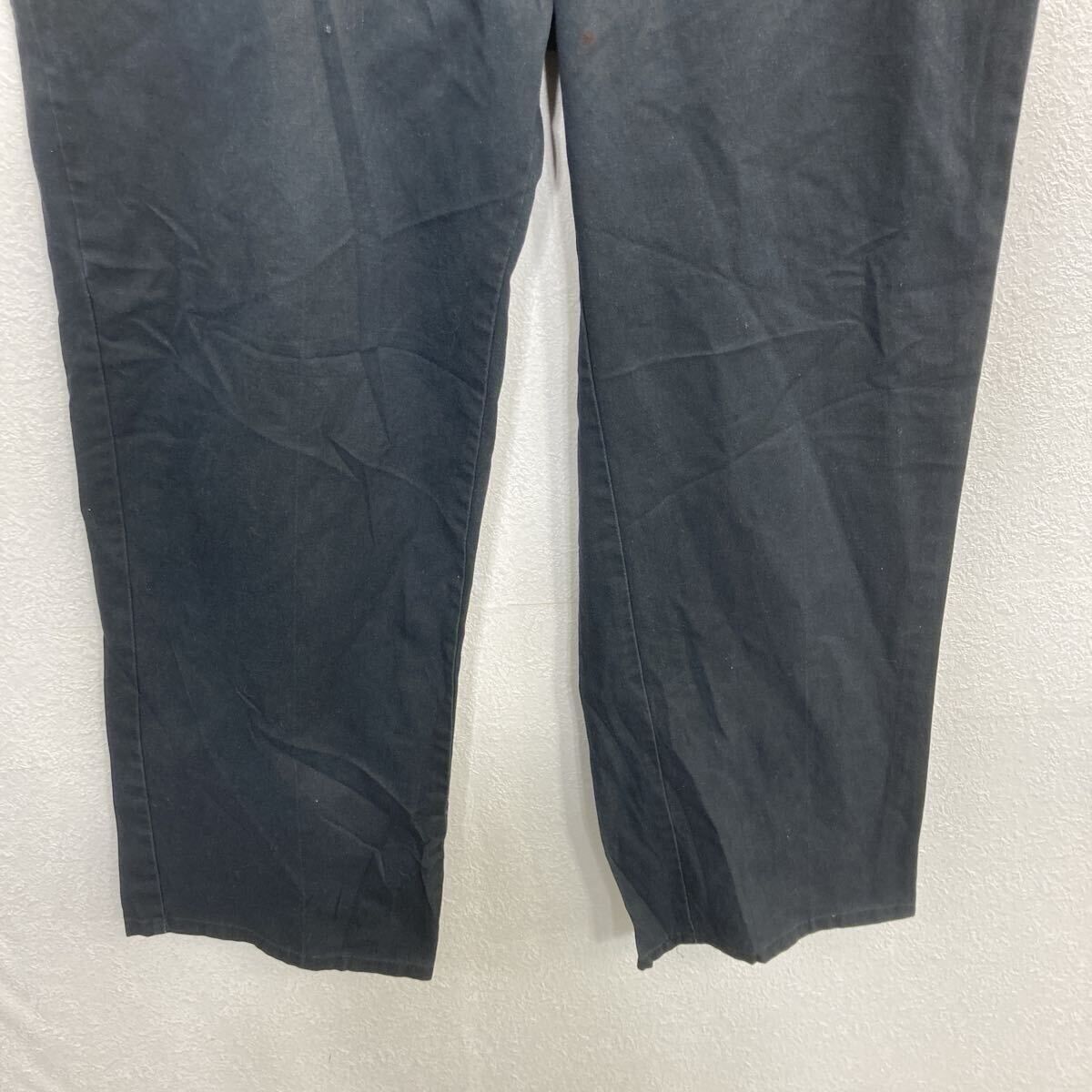 Dickies ワークパンツ XL～ ブラック ディッキーズ ジップアップ ワーク 無地 ビッグサイズ ボトムス 2511-55