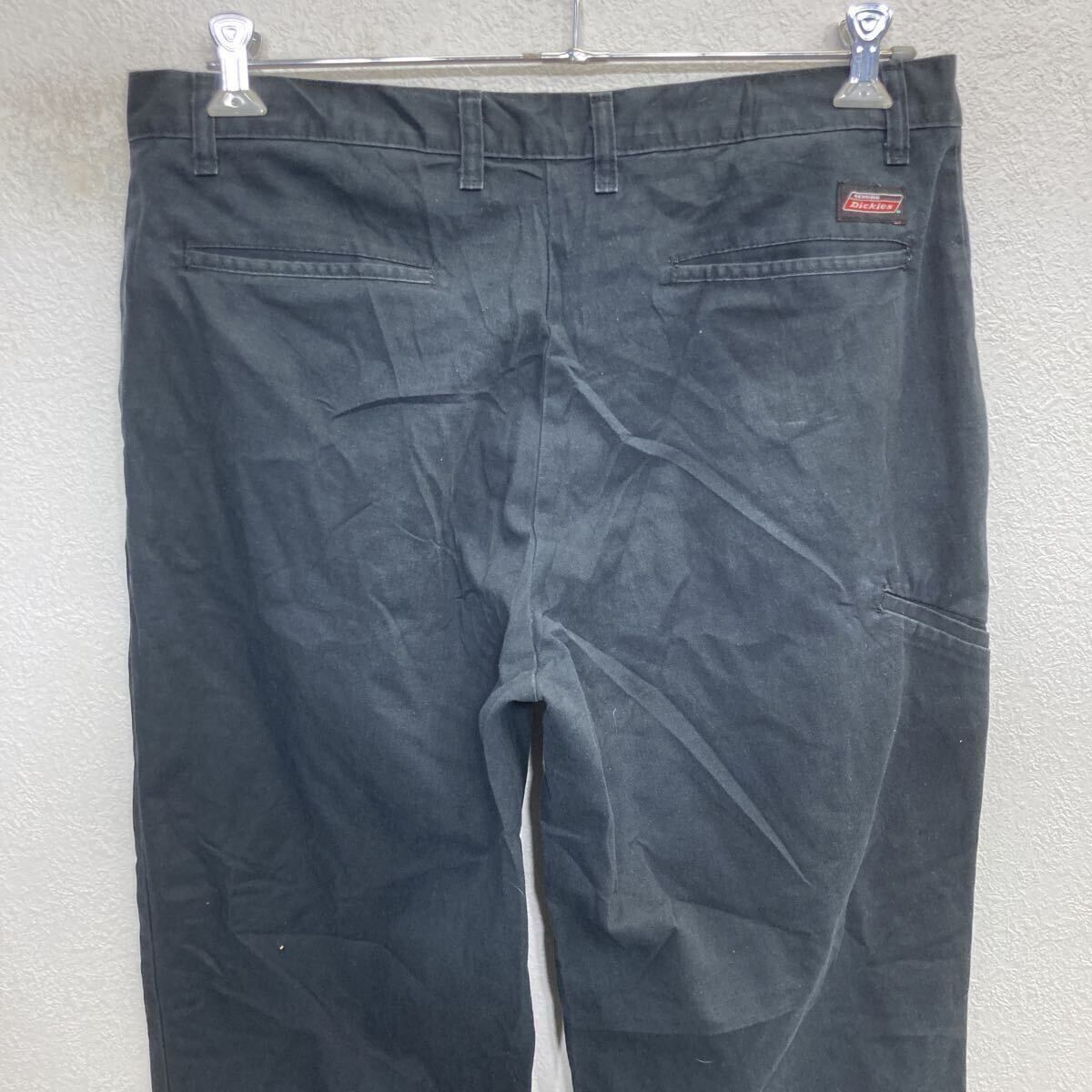 Dickies ワークパンツ XL～ ブラック ディッキーズ ジップアップ ワーク 無地 ビッグサイズ ボトムス 2511-55