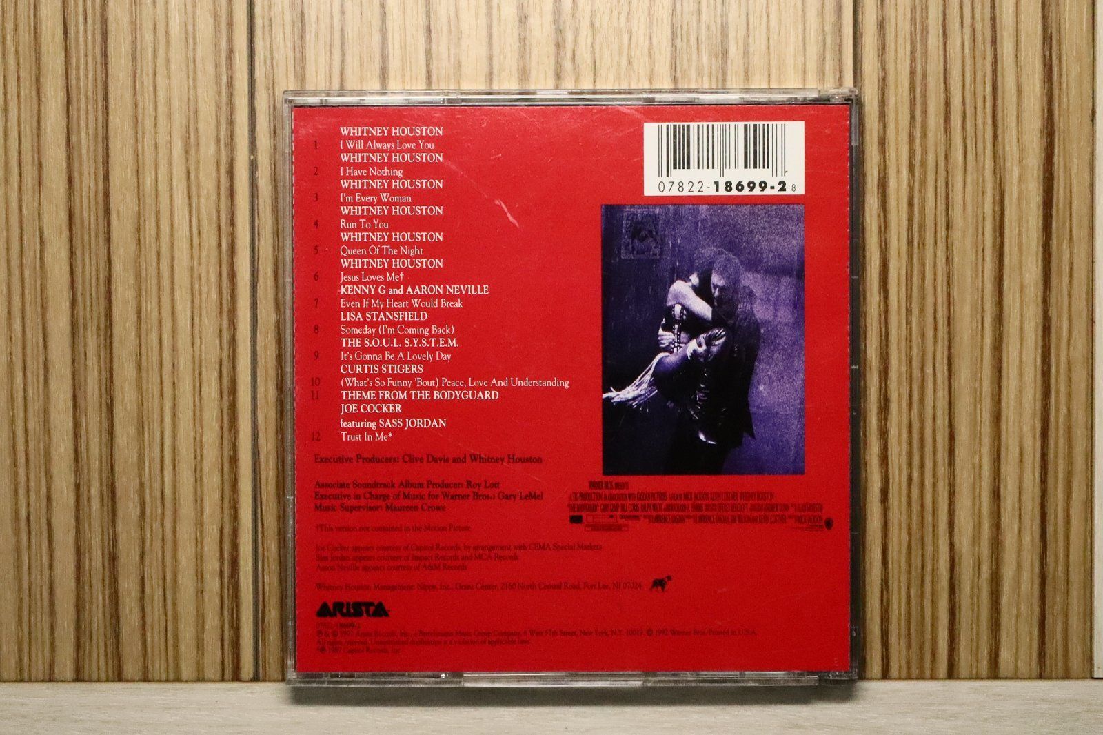 中古CD☆ケビン コスナー.・ホイットニー・ヒューストン/KEVIN COSTNER