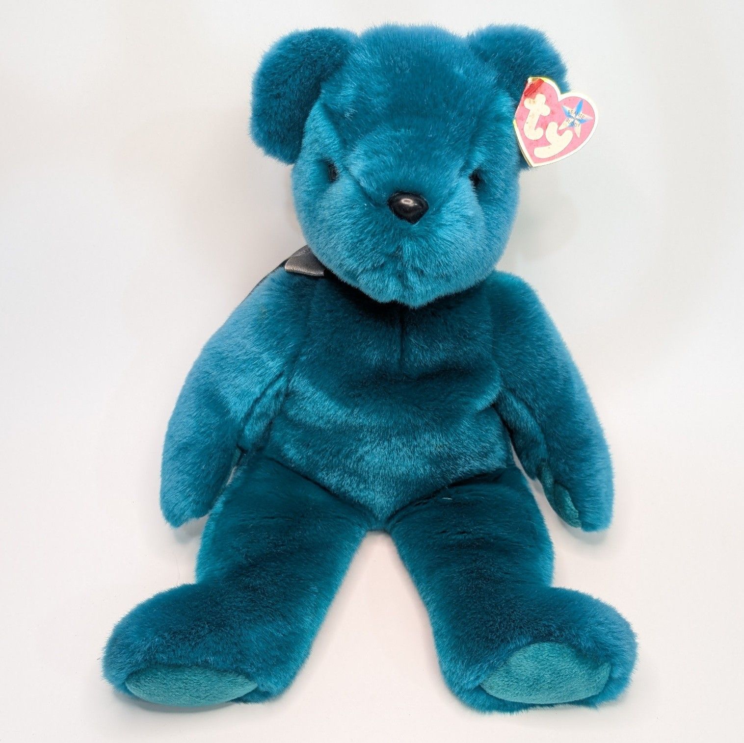 TY ビーニーバディーズ クマ ぬいぐるみ グリーン 未使用 Teddy 