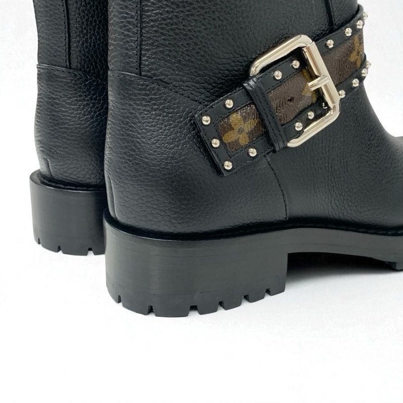 ルイヴィトン LOUIS VUITTON モノグラム ブーツ ショートブーツ 靴