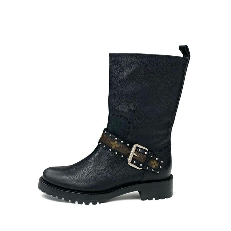 ルイヴィトン LOUIS VUITTON モノグラム ブーツ ショートブーツ 靴