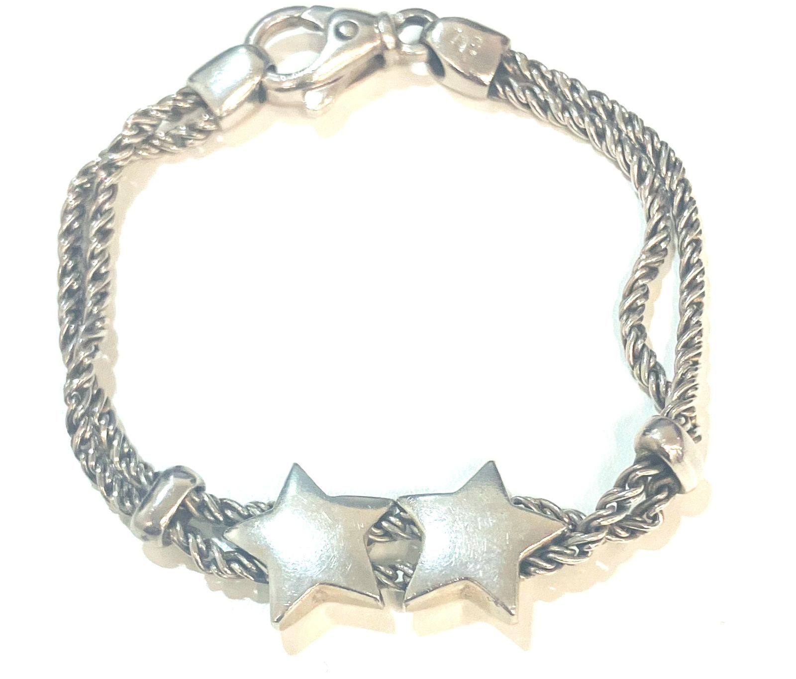 TIFFANY＆Co. ティファニー ダブルロープ スターブレスレット B 3196