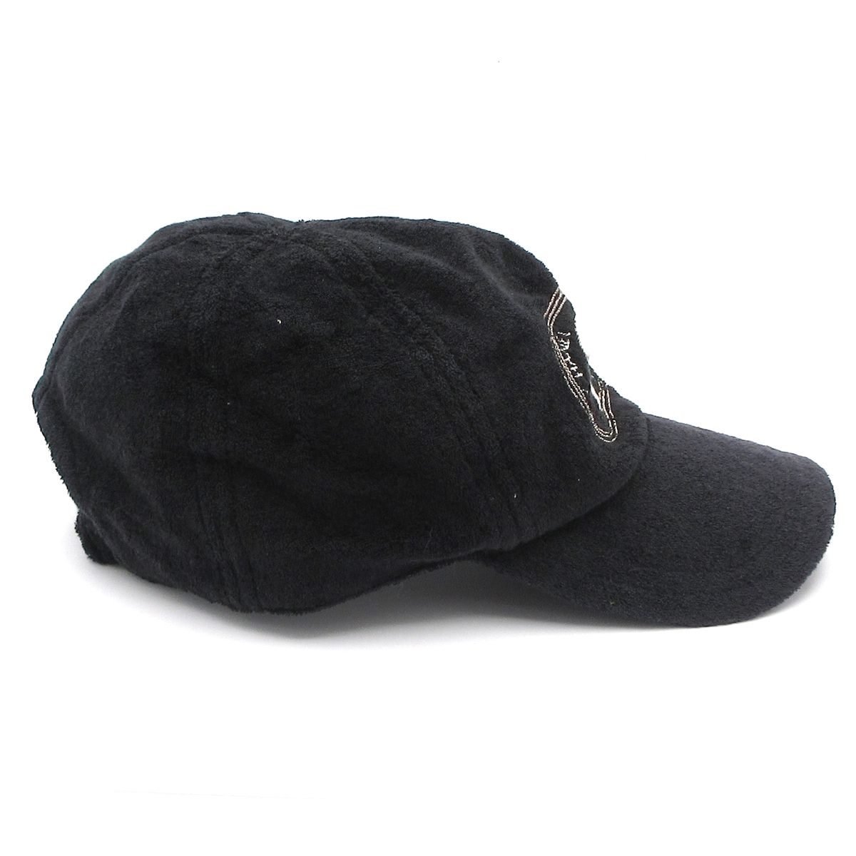 CHANEL シャネル キャップ M 黒 CABIN CLASS刺繍