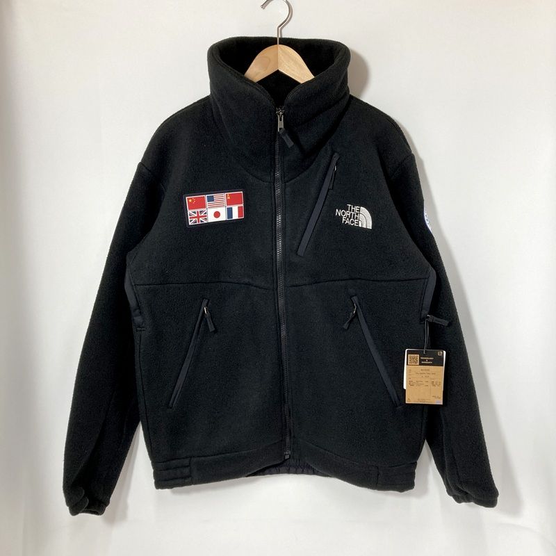 THE NORTH FACE ザノースフェイス フリースジャケット トランスアンタークティカ NA72235 メンズ XXLサイズ ブラック アウター A15204