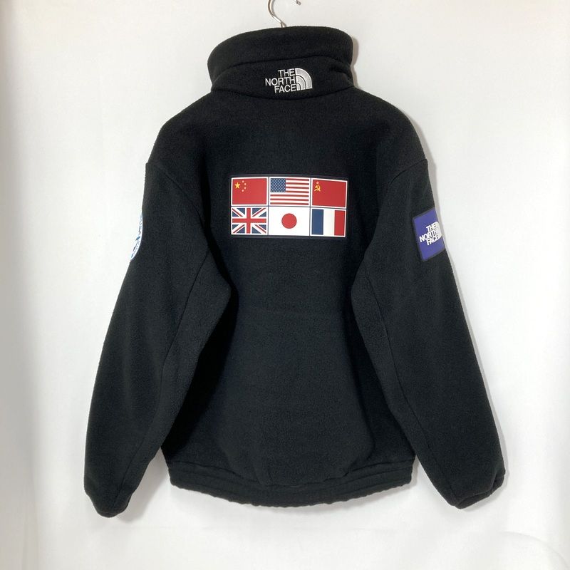 THE NORTH FACE ザノースフェイス フリースジャケット トランスアンタークティカ NA72235 メンズ XXLサイズ ブラック アウター A15204