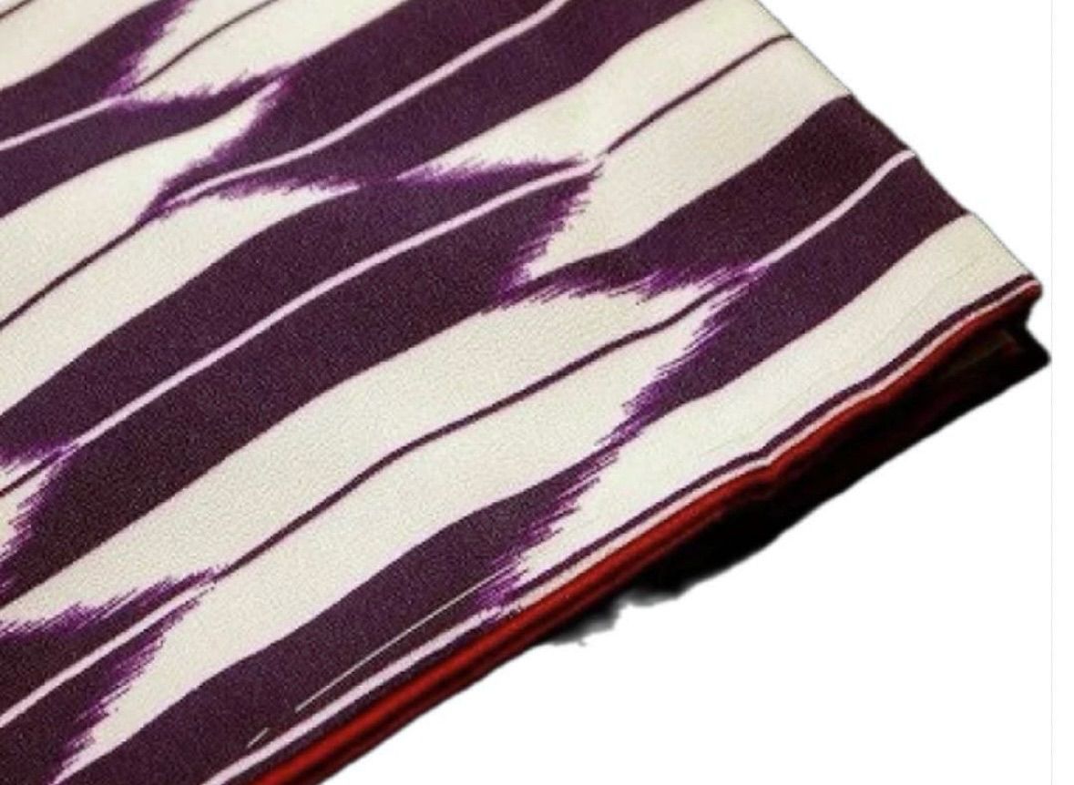 洗える着物ショート丈 矢絣