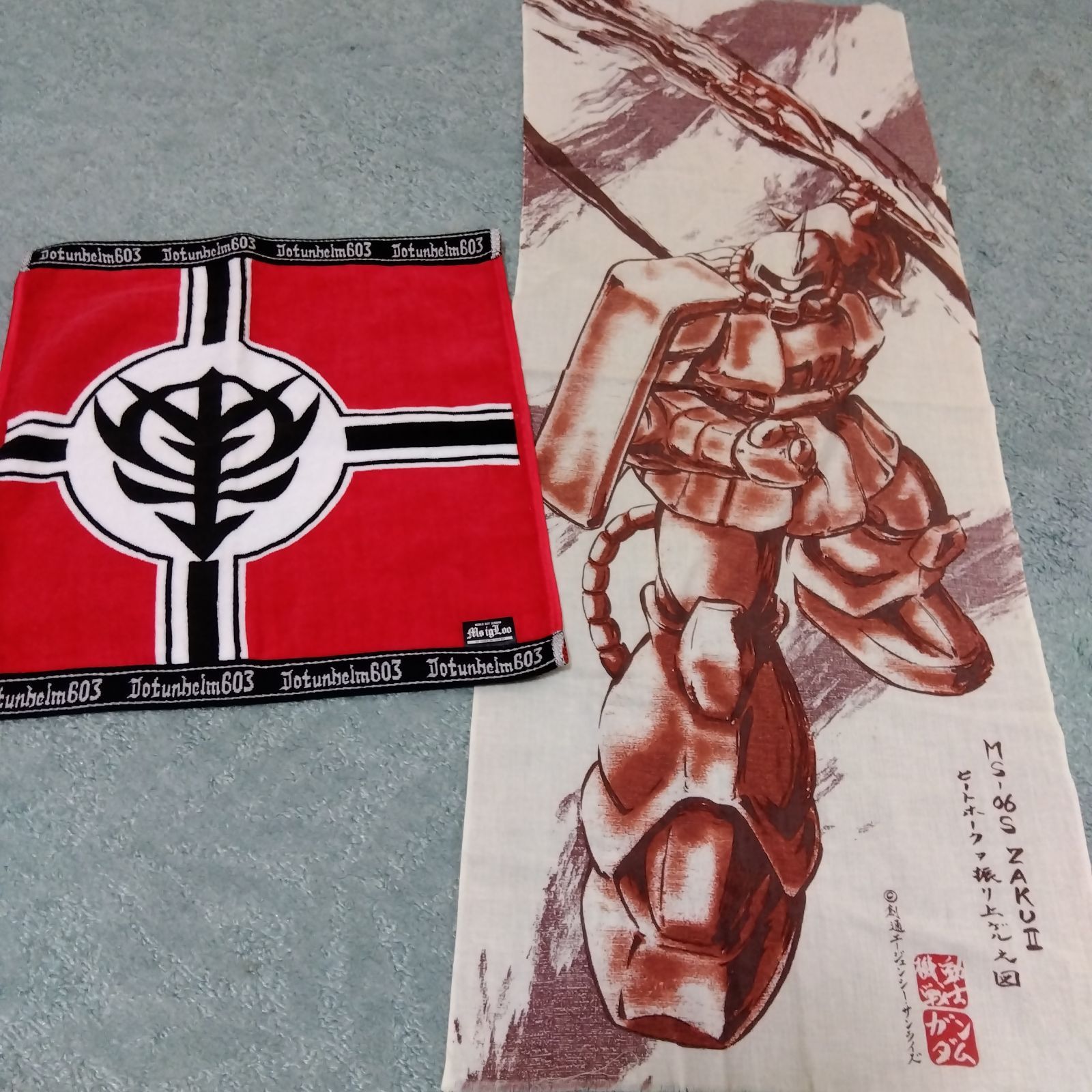 ガンダム ザク タオル 公式】機動戦士ガンダムF91 フェイスタオル F91