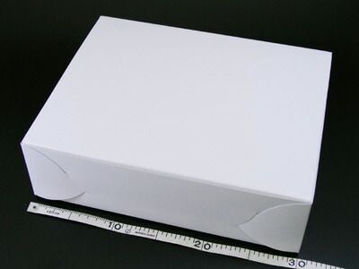 ラッピング 箱 ボックス ラッピング箱 【 ホワイトショートケース 10