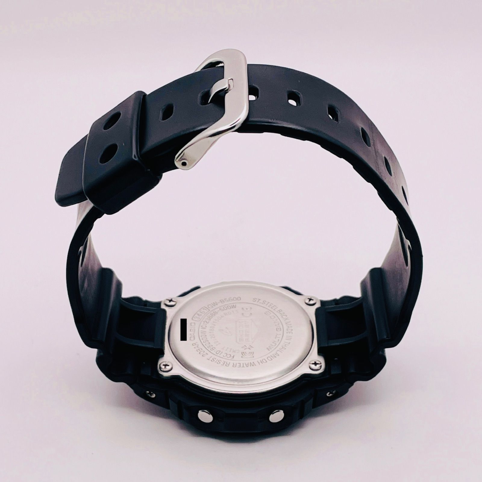  T 745 正常稼動 CASIO カシオ 電波ソーラー Bluetooth モバイルリンク G SHOCK ジーショック 5600 SERIES GW B DC 1 JF ブラック 時計 メンズ ユニセックス 腕時計(デジタル) 時計