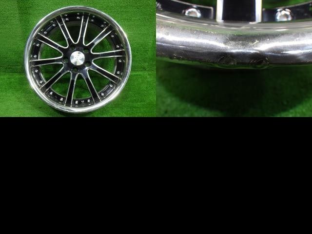  レイズ ブラックフリート ｱﾙﾌｧｰﾄﾞ ｳﾞｪﾙﾌｧｲｱ ホイール アルミ クロ 18インチ 7 5 J 5穴 4本 114 3 35 実測 18インチ ホイール