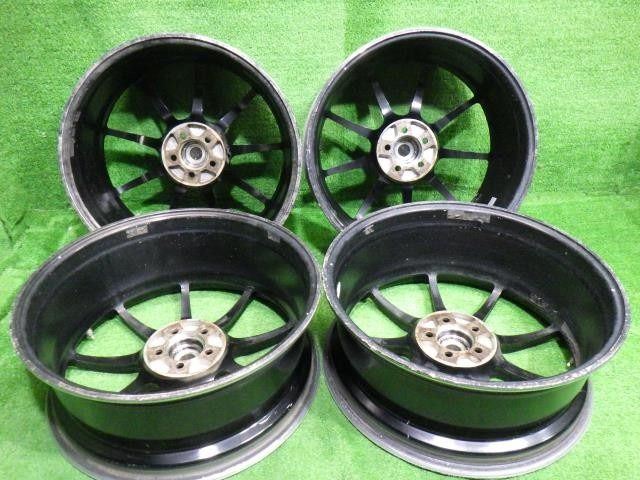 エンケイ RSM 9 ﾌﾟﾘｳｽ ﾚｶﾞｼｨ ホイール アルミ クロ 19インチ 7 5 J 5穴 4本 100 48