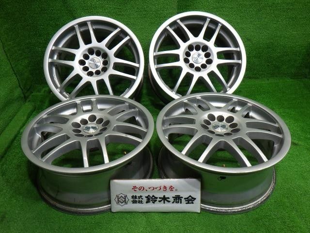 OZ オーゼット F 1カップ ｾﾘｶ ｱﾙﾌｧｰﾄﾞ ｴｸｽﾄﾚｲﾙ ホイール アルミ シルバー 17インチ 7 J 5穴 4本 100 114 3 35