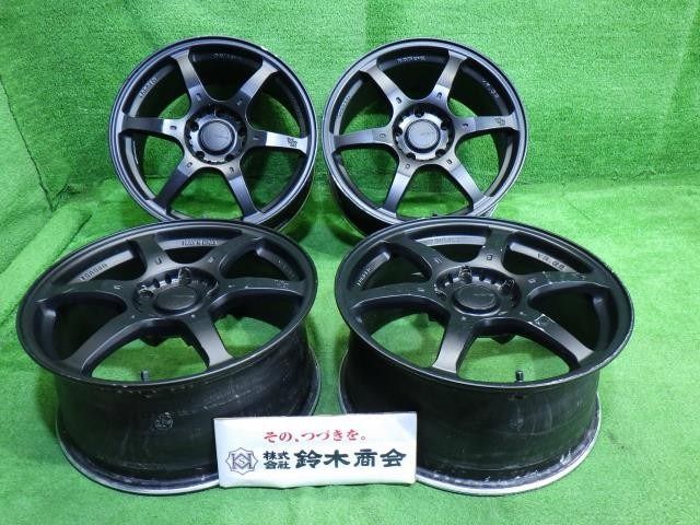 RAYS ボルクレーシングG 2 鍛造 ホイール アルミ マットブラック 17インチ 8 J 5穴 4本 120 40