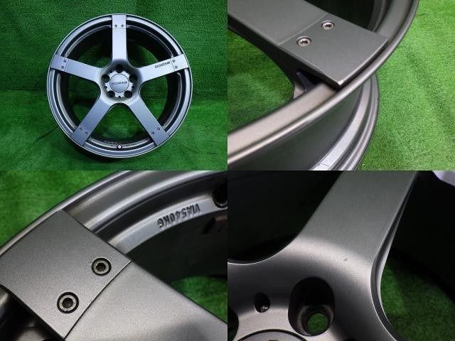  プロドライブ GC 05 N FORGED BRZ ｲﾝﾌﾟﾚｯｻ ﾚｳﾞｫｰｸﾞ 鍛造 ホイール アルミ ガンメタ 18インチ 7 5 J 5穴 4本 100 48 18インチ ホイール