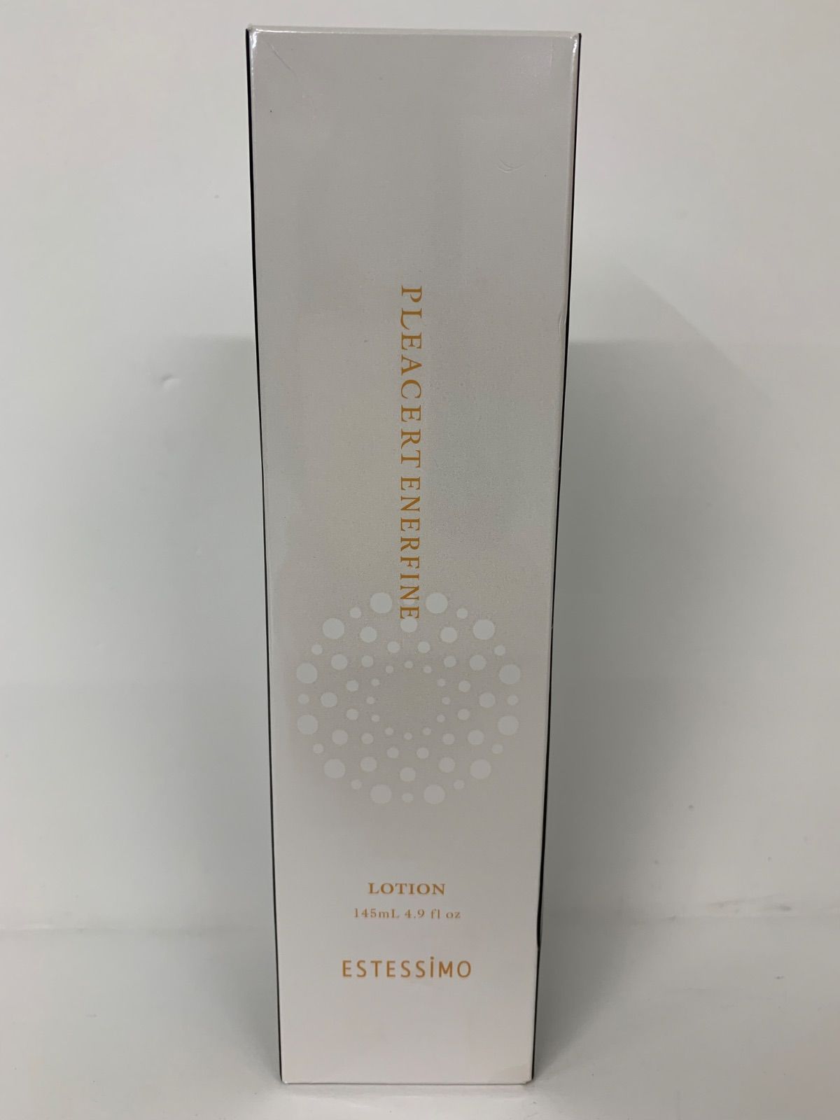 未使用・新品 手作り陶器 花瓶 白茶ストライプ