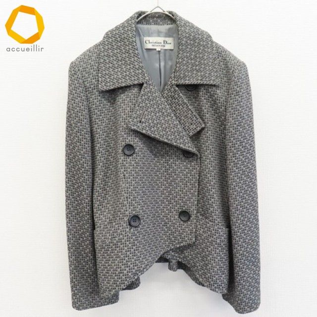 クリスチャンディオール ChristianDior プレタポルテ ジャケット ダブルジャケット ショートジャケット w934222