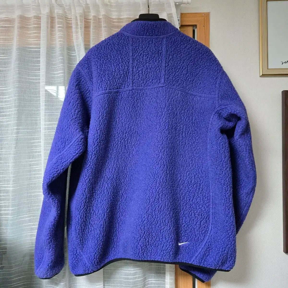 100 ナイキ ACG アークティック ウルフ フルジップアップ フリース ペルシアン バイオレット