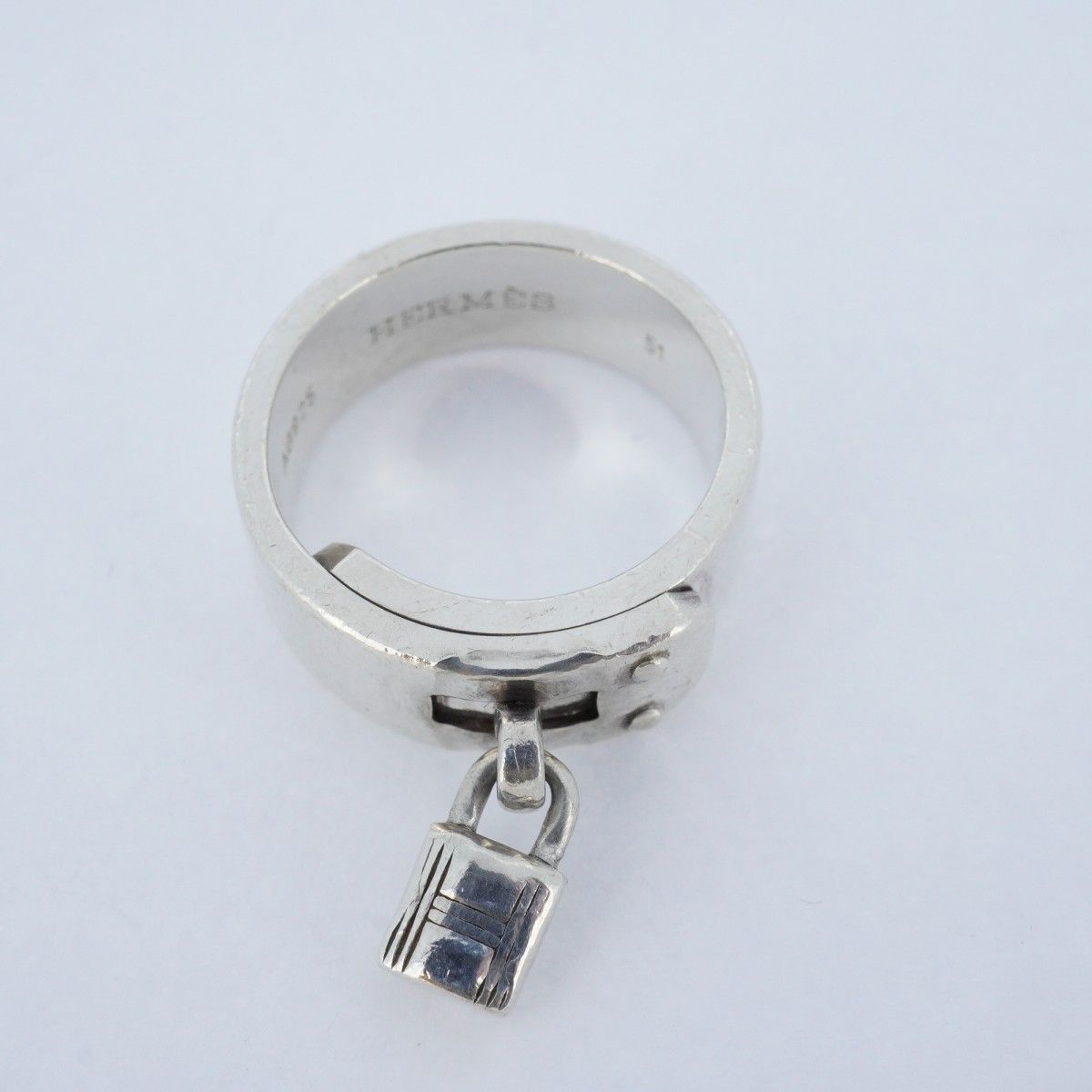  5 jmb 0701 エルメス リング ケリー シルバー925 ＃51 レディース リング 指輪 アクセサリー