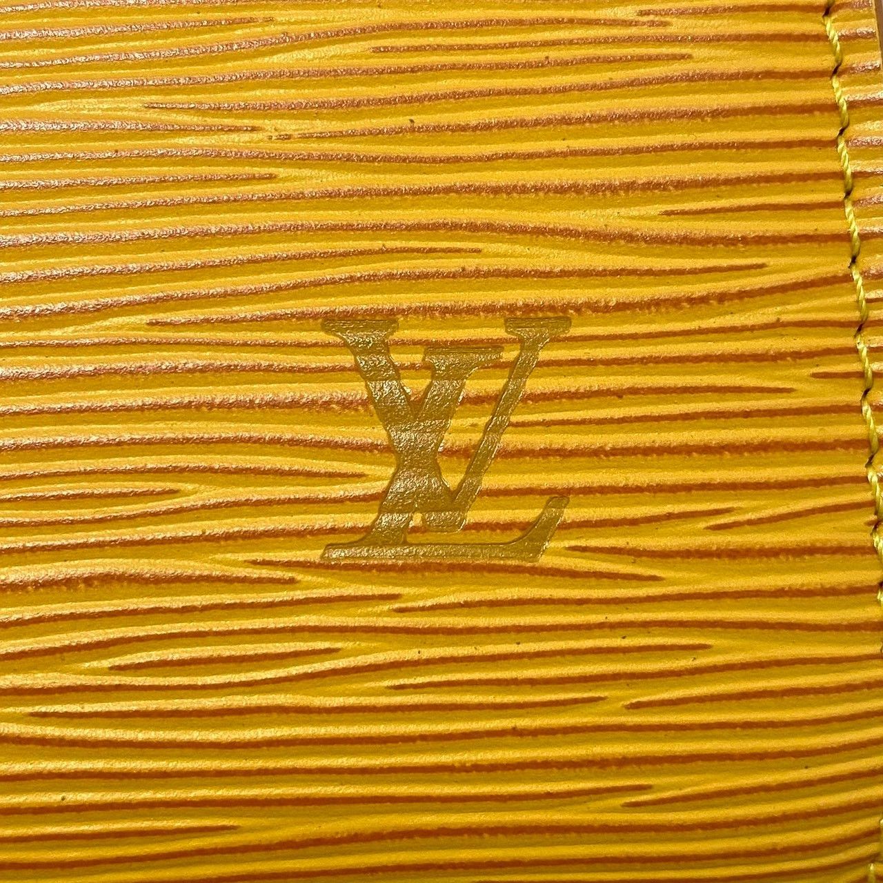 LOUIS VUITTON ポシェット アクセソワール エピ イエロー 黄色 M52959 ポーチ ハンドバッグ SER-5242