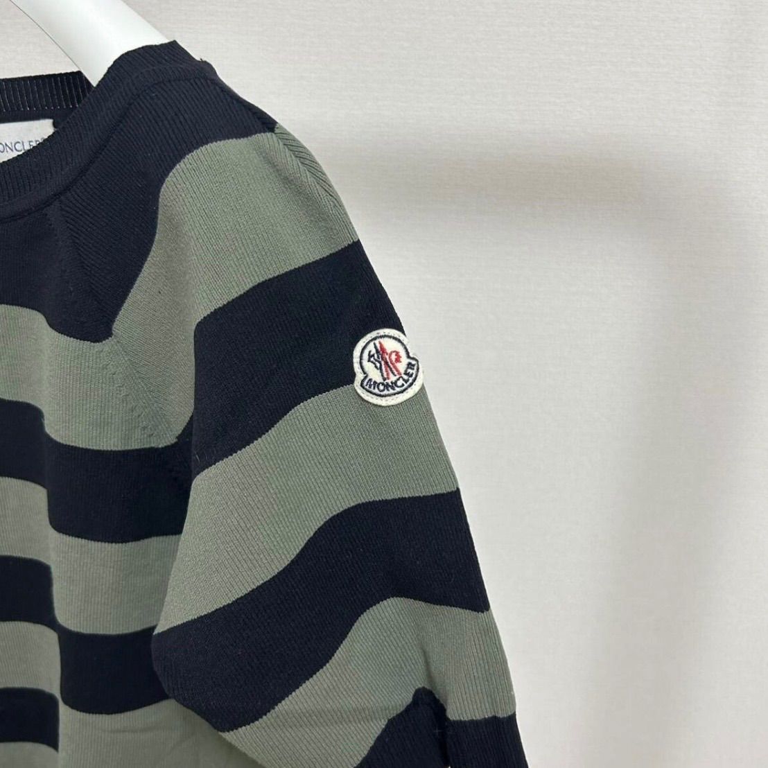 MONCLERモンクレール ニットTシャツカットソー半袖 S