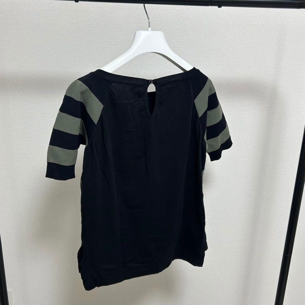 MONCLERモンクレール ニットTシャツカットソー半袖