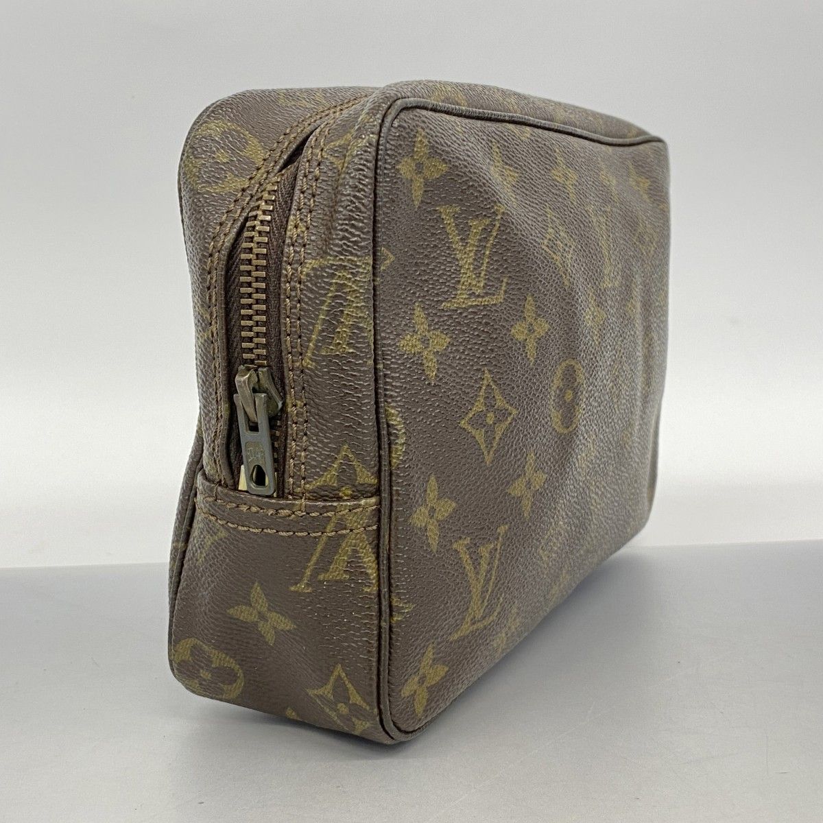 5ob0343 ルイヴィトン ポーチ モノグラム トゥルーストワレット23 M47524 ブラウン レディース