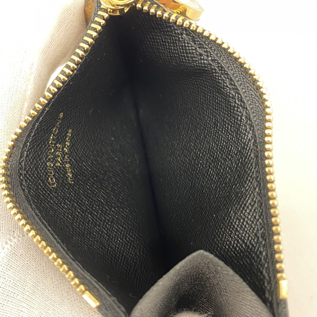  5 ob 0346 ルイヴィトン コインケース モノグラム リバース ポルトカルトロミー M 81912 ブラウン レディース コインケース 小銭入れ 小物