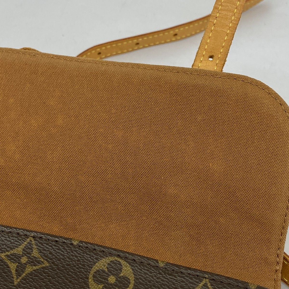  5 ob 0356 ルイヴィトン ウエストバッグ モノグラム ポシェットマレル M 51159 ブラウン レディース ボディバッグ ウエストポーチ バッグ