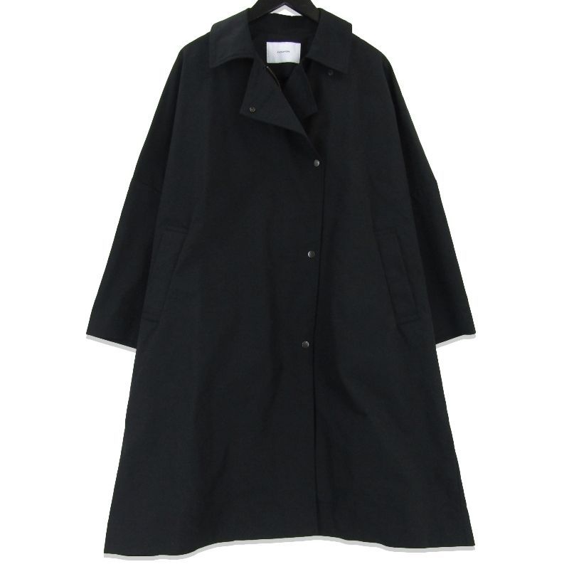 FRAMeWORK フレームワーク テントコート 24-020-220-4000-1-0 ロングコート レディース ブラック 黒 36 18001281