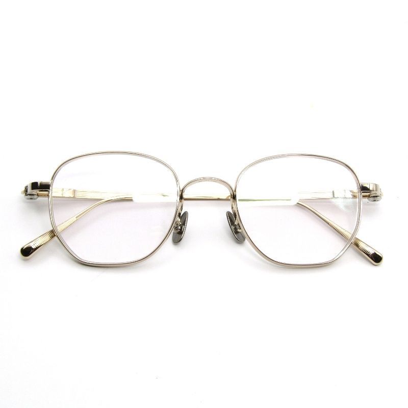 YUICHI TOYAMA 5 ユウイチトヤマ ファイブ メガネフレーム MALIBU マリブ ウェリントン 01 White g