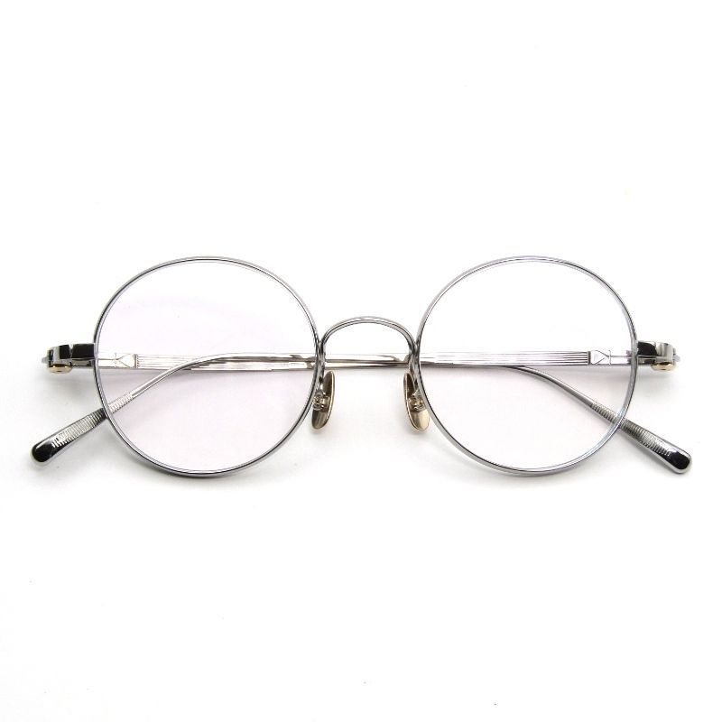 YUICHI TOYAMA 5 ユウイチトヤマ ファイブ メガネフレーム PASADENA パサデナ ラウンド 丸メガネ 02 Titanium 65009013