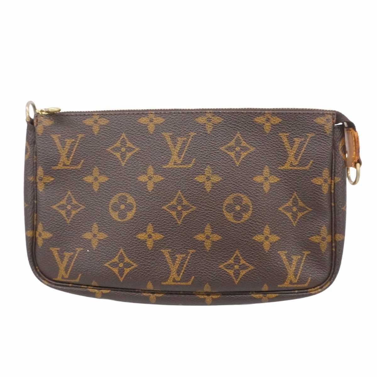 5ob0400 ルイヴィトン ポーチ モノグラム ポシェットアクセソワール M51980 ブラウン レディース
