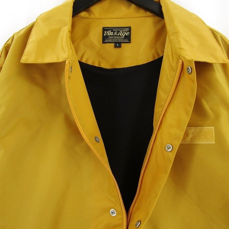 ヴィンアンドエイジ コーチジャケット