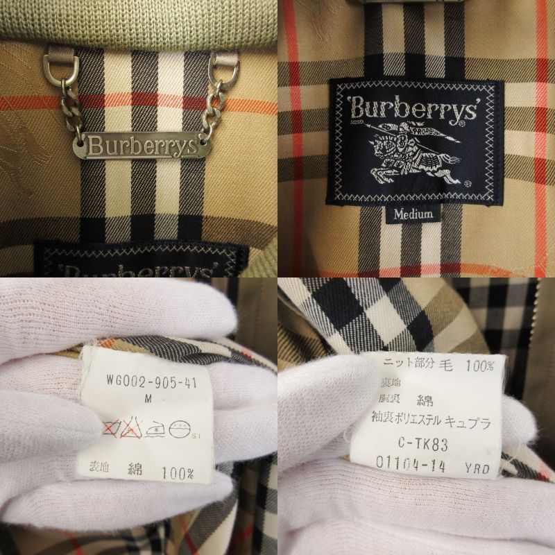 Burberrys バーバリー スイングトップ 玉虫 WG002-905-41 ブルゾン