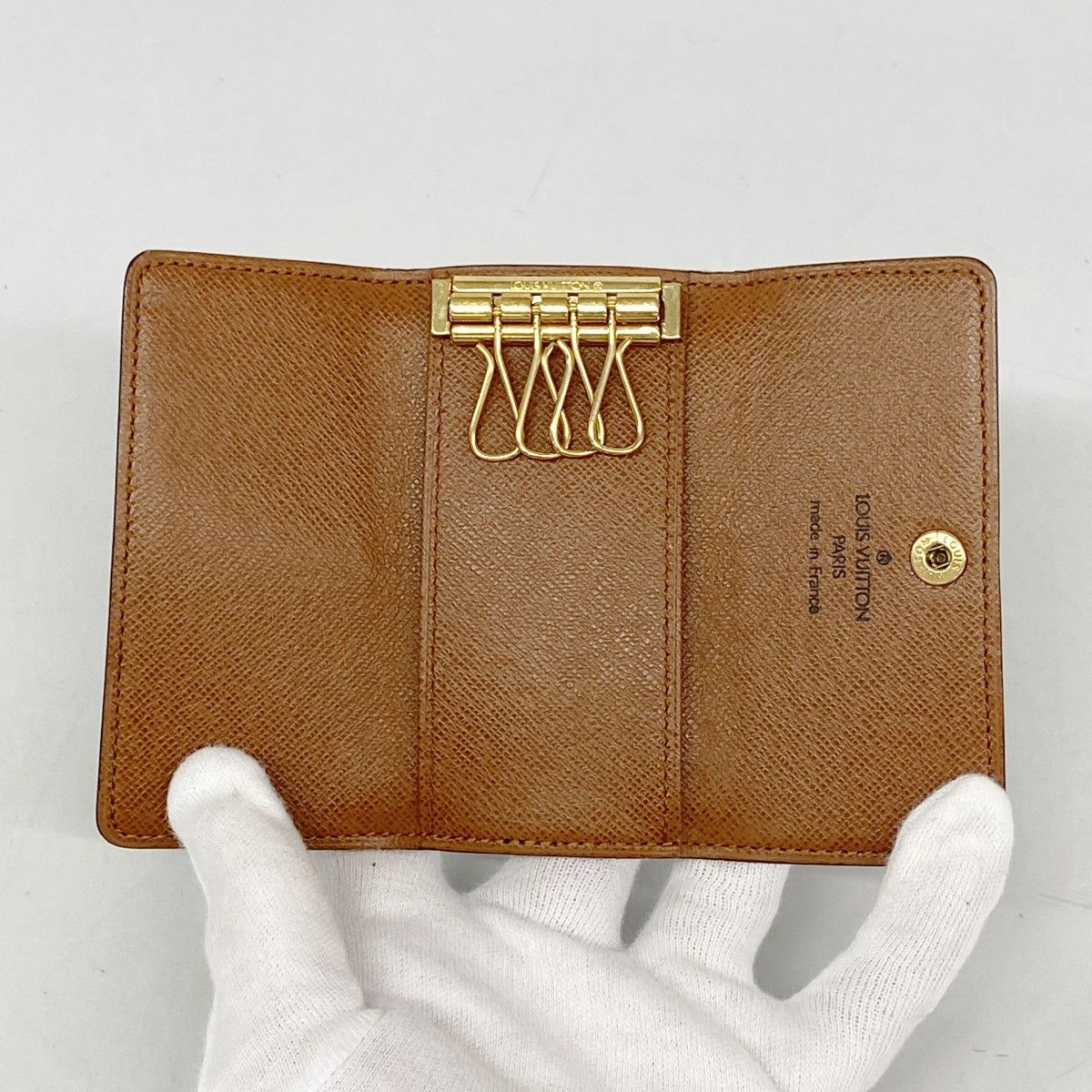 5ob0440】ルイヴィトン キーケース モノグラム ミュルティクレ4 M69517