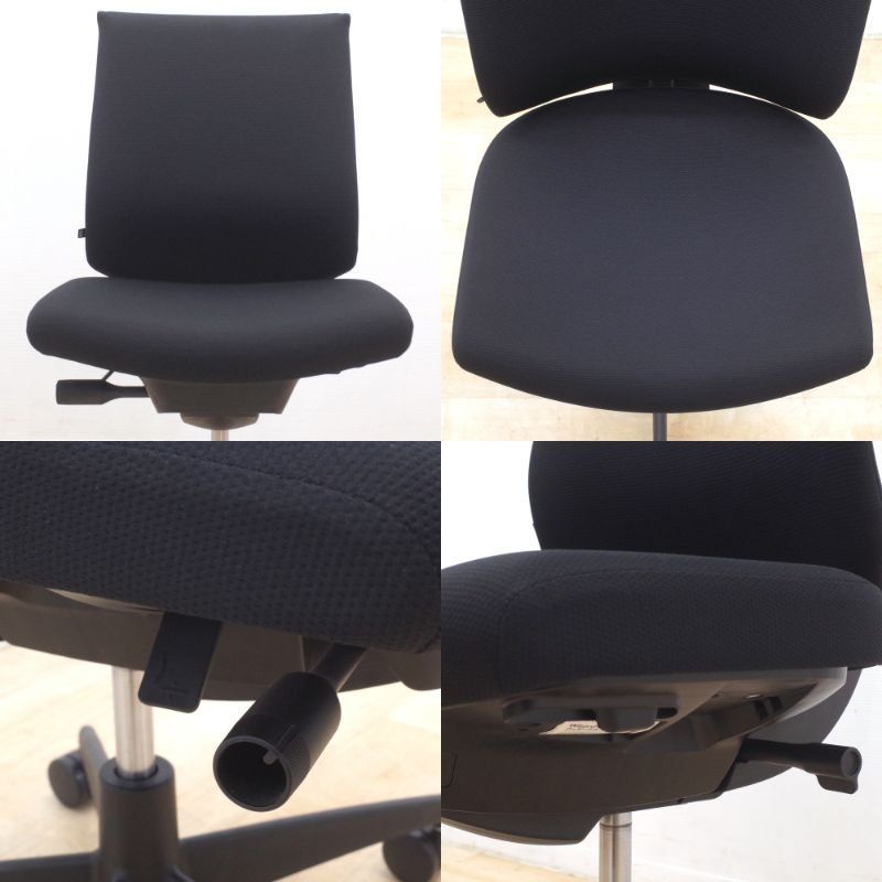 ブラック ランバーサポート