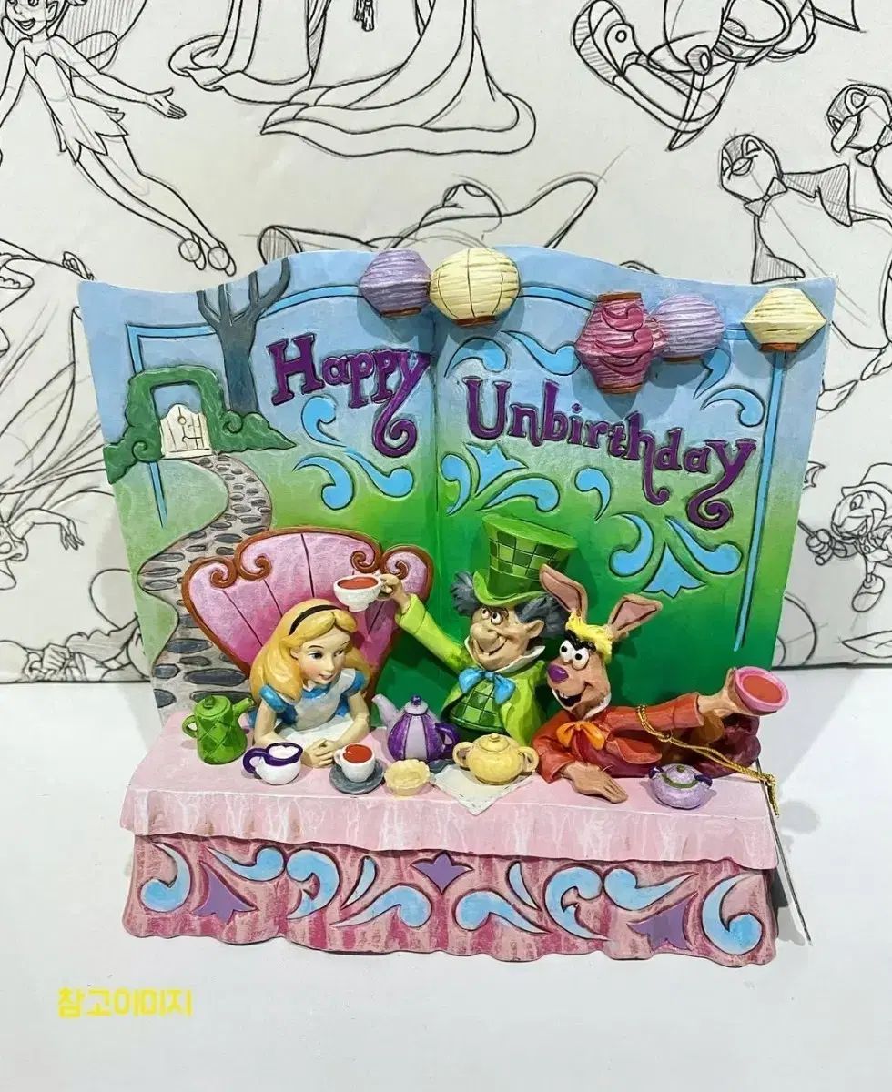 ジム ショア ディズニー アリス ブックストーリー フィギュア