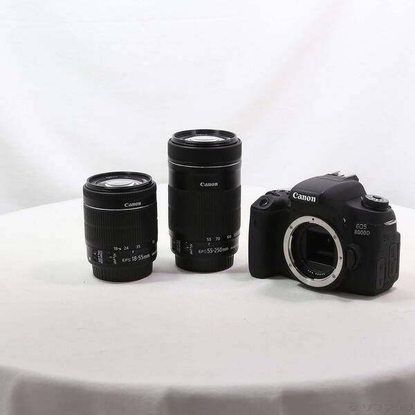 Canon EOS 8000D （w）ダブルズームキット キヤノン EOS Kiss X8i ダブルズームキット | デジタル一眼レフ