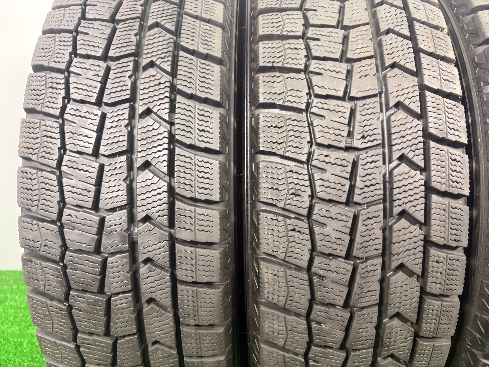 175 65 R 15 ダンロップ WM 02年製 4本 冬 タイヤ スタッドレス TA 738