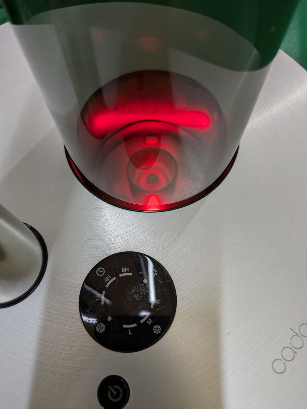 【美品】cado 加湿器 HM-C610S 試用レポート： カドー 超音波式加湿器 HM-C610S