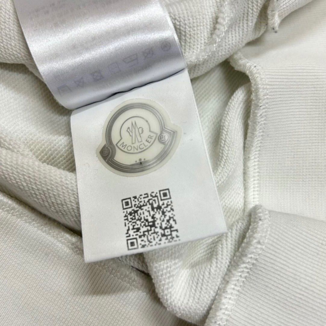 MONCLER モンクレールスウェット トレーナー 白 XL - メルカリ
