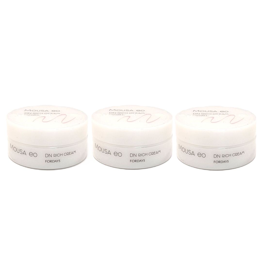 3個 フォーデイズ ムーサ イオ DN リッチ クリーム final FORDAYS